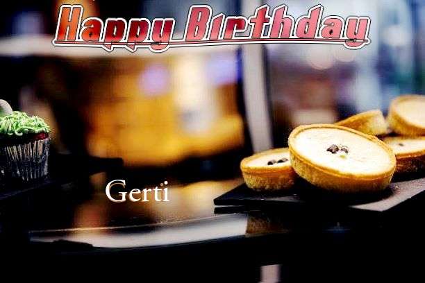 Happy Birthday Gerti