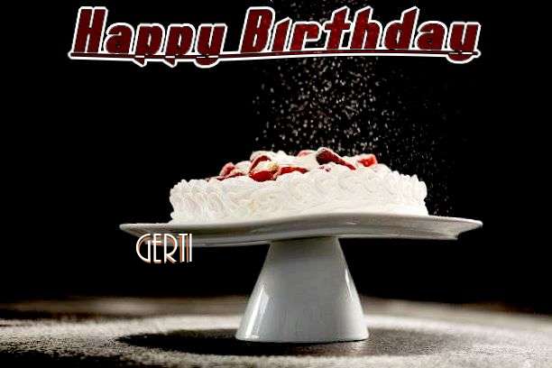 Birthday Wishes with Images of Gerti