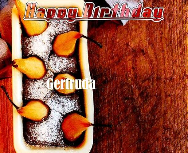 Happy Birthday Wishes for Gertruda