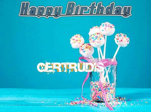 Happy Birthday Cake for Gertrudis