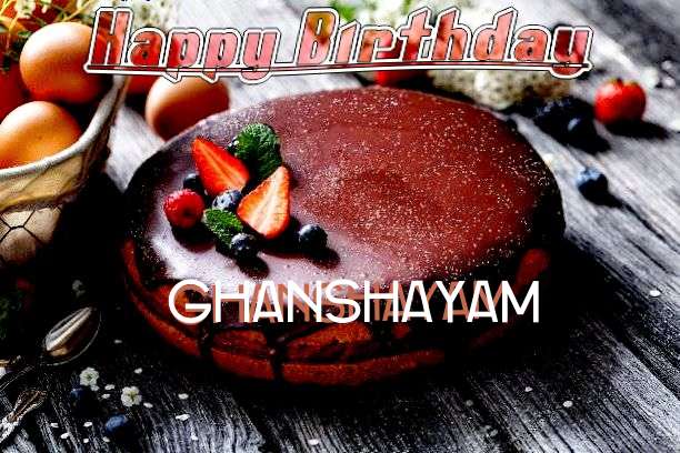 Birthday Images for Ghanshayam