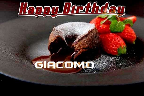 Happy Birthday to You Giacomo