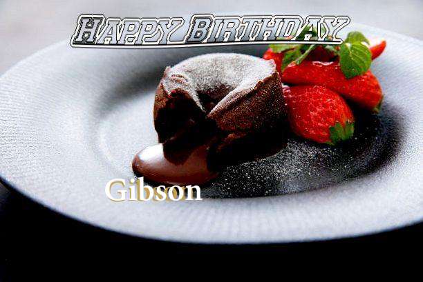 Happy Birthday Cake for Gibson