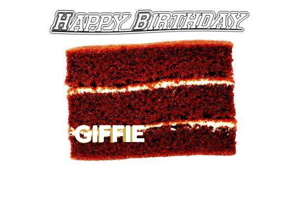 Happy Birthday Cake for Giffie