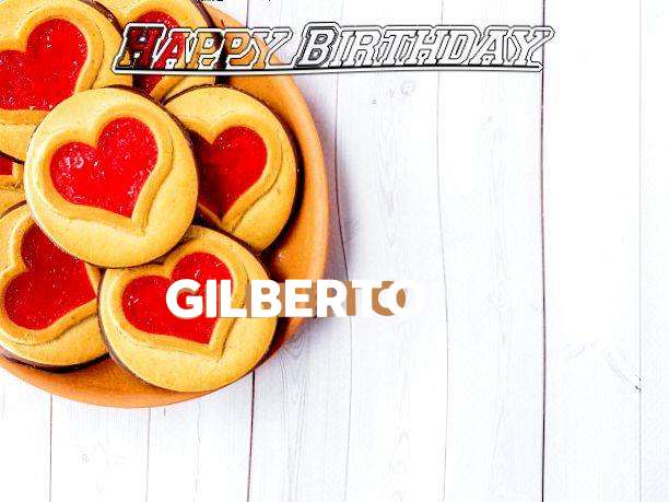 Birthday Wishes with Images of Gilberto