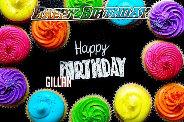 Happy Birthday Cake for Gillan