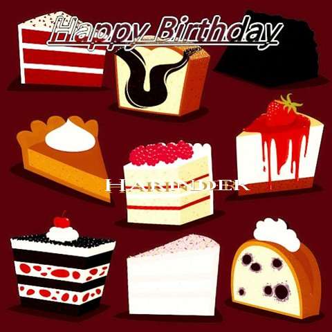 Happy Birthday Cake for Harinder