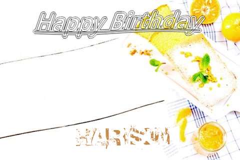 Birthday Wishes with Images of Harison