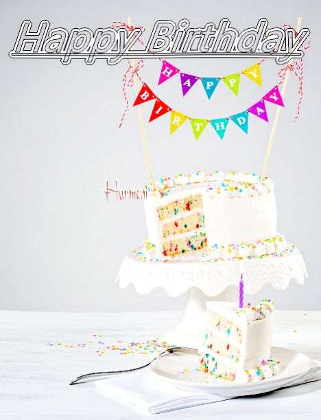 Happy Birthday Harmani Cake Image