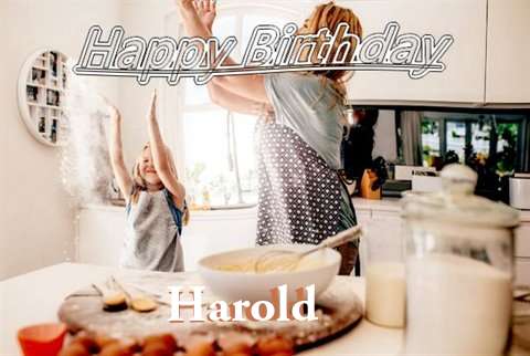 Birthday Wishes with Images of Harold