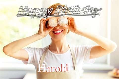 Happy Birthday Wishes for Harold