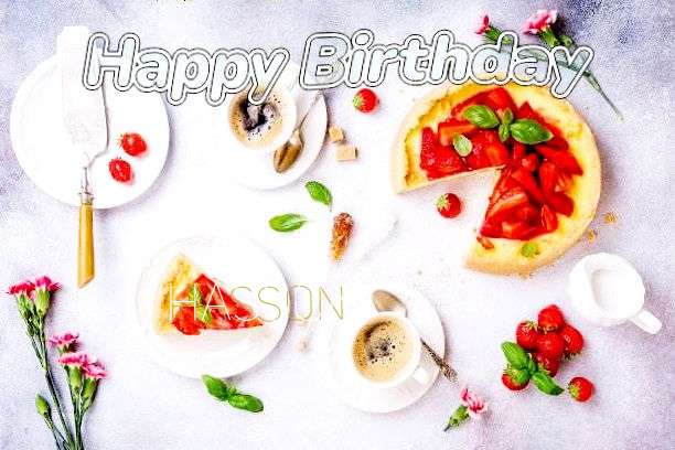 Happy Birthday Cake for Hasson
