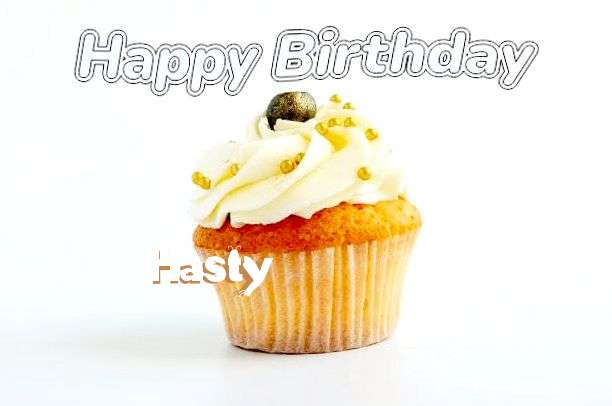Happy Birthday Cake for Hasty