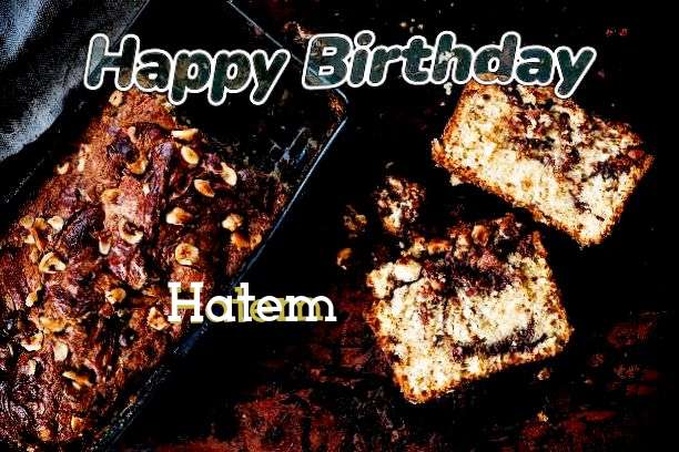 Happy Birthday Cake for Hatem