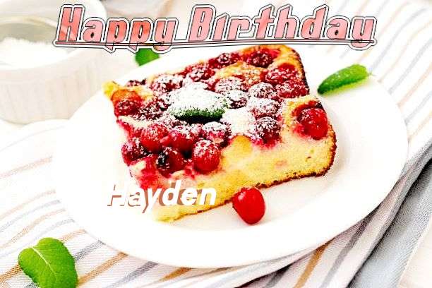 Birthday Images for Hayden