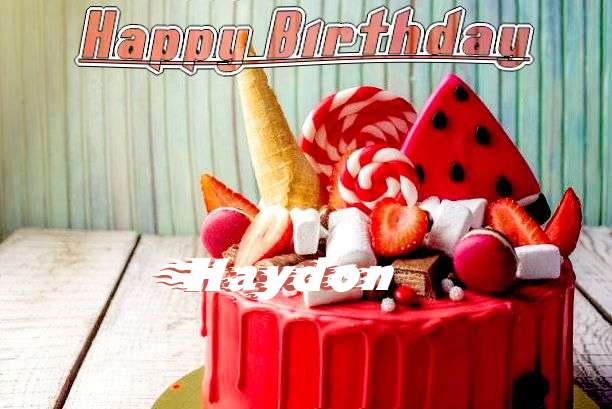 Birthday Wishes with Images of Haydon