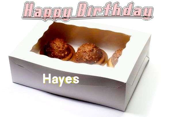 Birthday Wishes with Images of Hayes