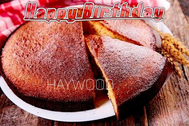 Happy Birthday Haywood Cake Image