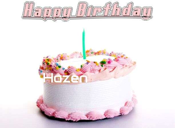 Birthday Wishes with Images of Hazen