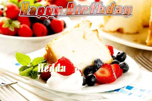 Birthday Wishes with Images of Hedda