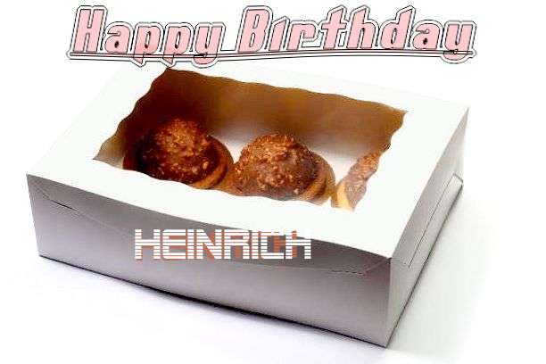 Birthday Wishes with Images of Heinrich