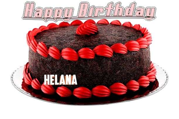 Happy Birthday Cake for Helana