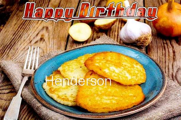 Happy Birthday Cake for Henderson