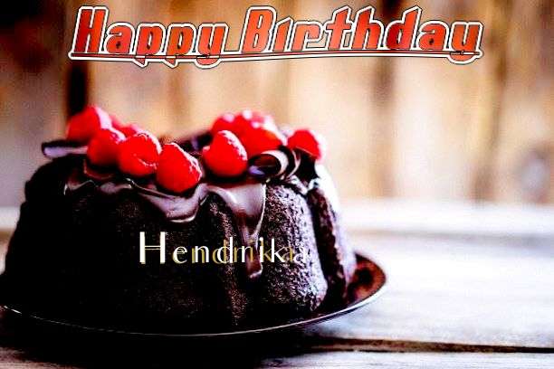 Happy Birthday Wishes for Hendrika