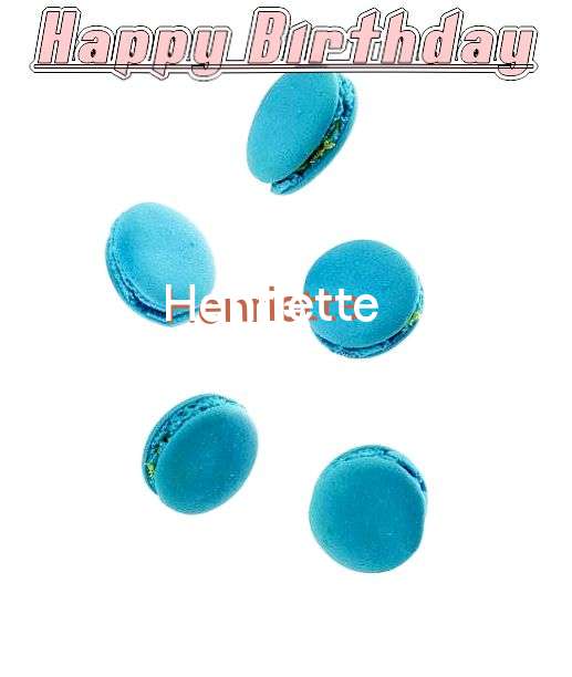 Happy Birthday Henriette