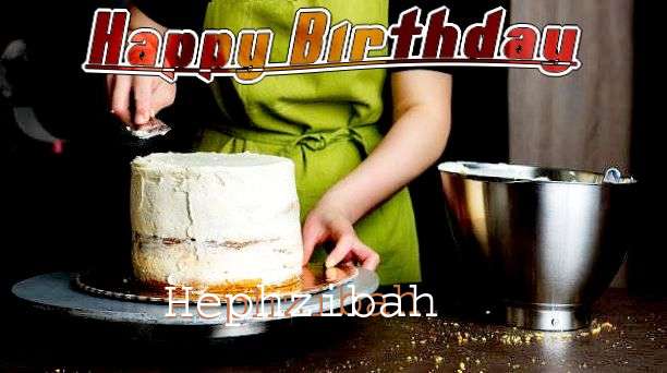 Happy Birthday Hephzibah Cake Image