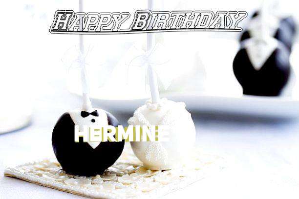 Happy Birthday Hermine Cake Image