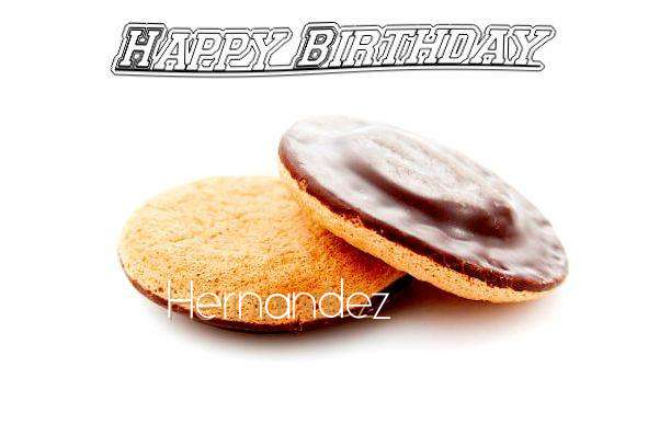 Happy Birthday Hernandez Cake Image