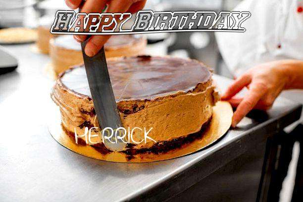 Happy Birthday Herrick Cake Image