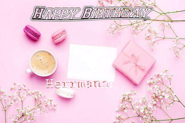 Happy Birthday Herrmann Cake Image