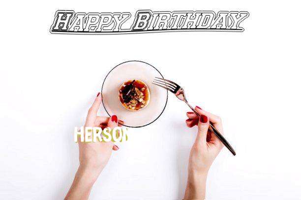 Happy Birthday Cake for Herson