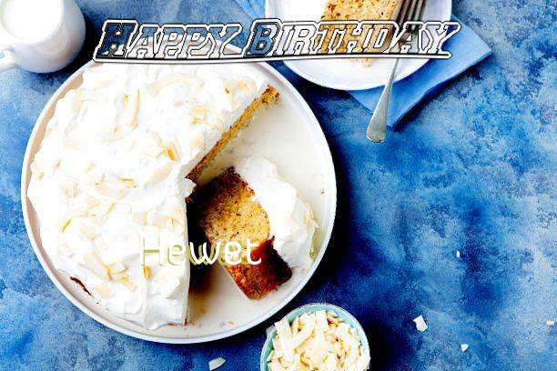 Happy Birthday Hewet Cake Image