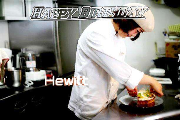 Happy Birthday Wishes for Hewitt