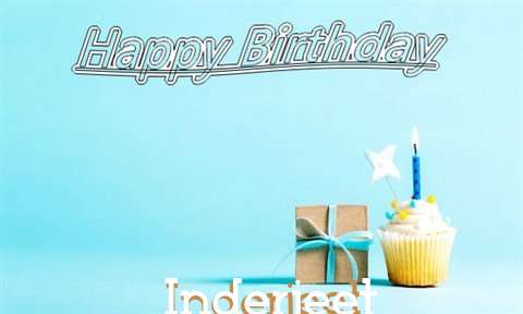 Happy Birthday Cake for Inderjeet