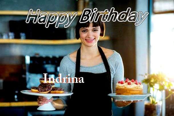 Happy Birthday Wishes for Indrina
