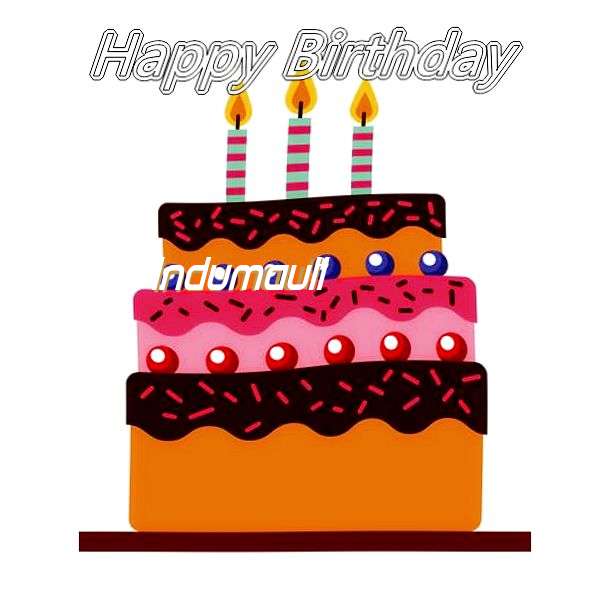Happy Birthday Indumauli Cake Image