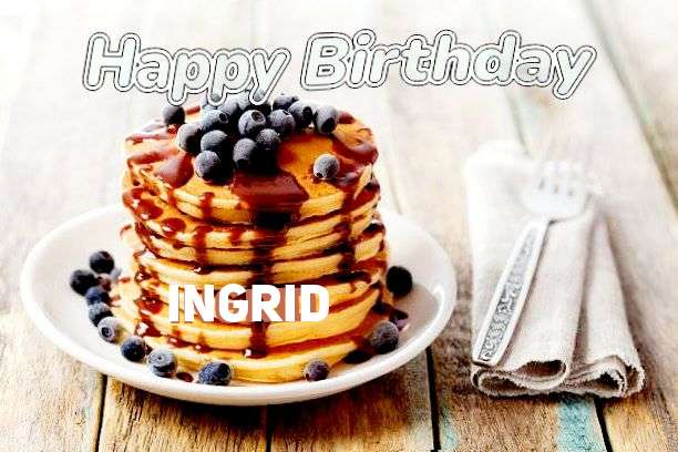 Happy Birthday Wishes for Ingrid