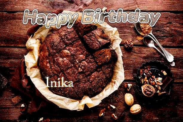 Happy Birthday Cake for Inika