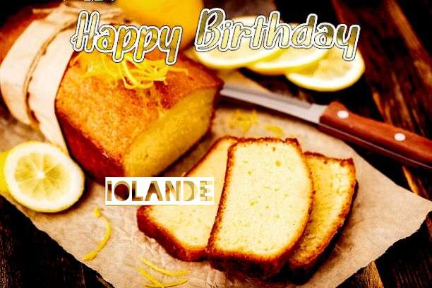 Happy Birthday Wishes for Iolande