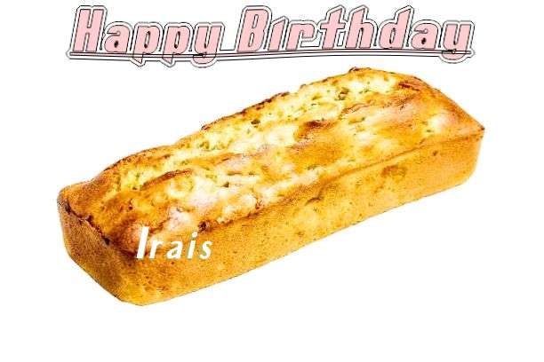 Happy Birthday Wishes for Irais