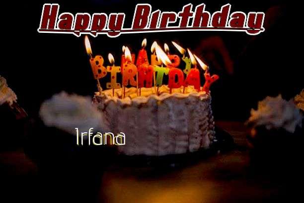 Happy Birthday Wishes for Irfana