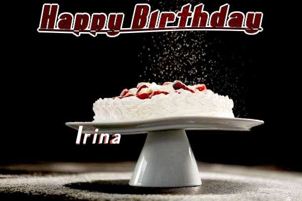 Birthday Wishes with Images of Irina