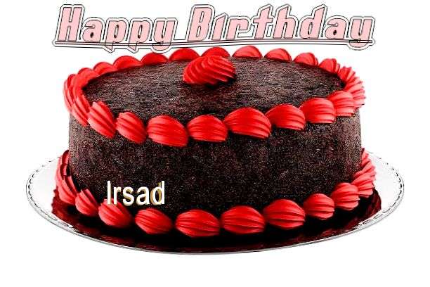 Happy Birthday Cake for Irsad