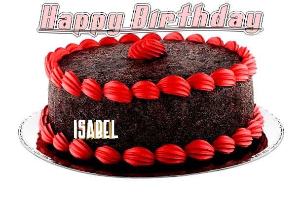 Happy Birthday Cake for Isabel