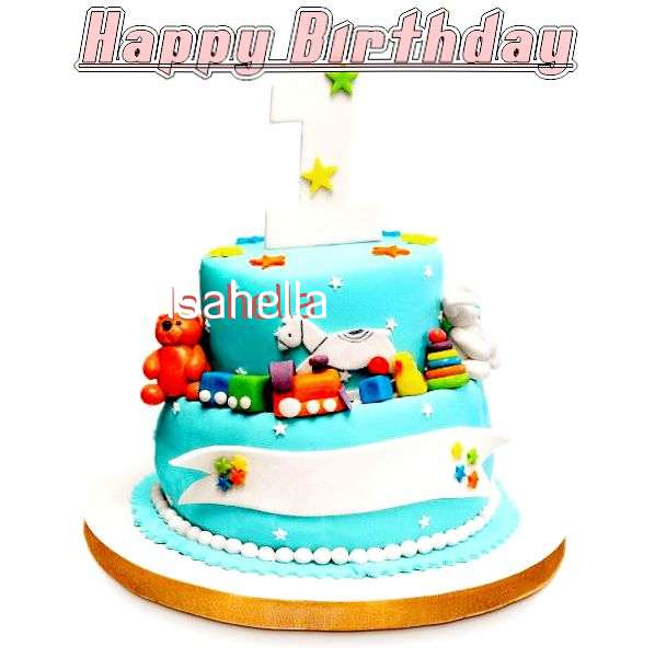 Happy Birthday to You Isahella