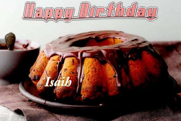 Happy Birthday Wishes for Isaih